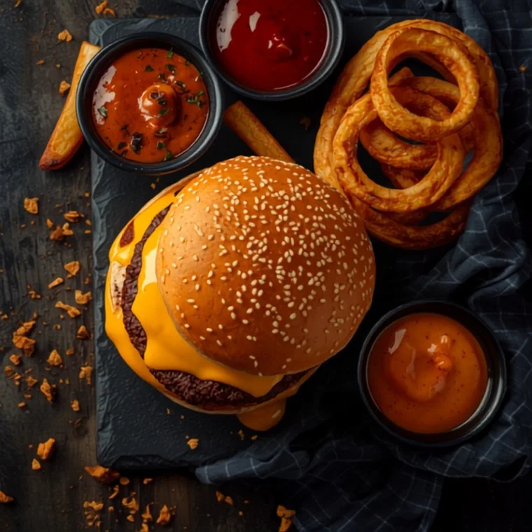 Cheeseburger Menü