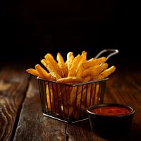 Pommes frites mit American Sauce