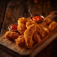 Chicken Stripes mit 2 x Dips, 10 Stück
