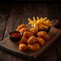 Chicken Chips mit 2 x Dips, 20 Stück